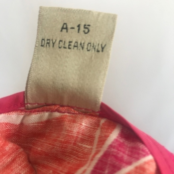 🌺Liz Claiborne Hawaiian Pink/Orange Maxi S - Picture 5 of 8